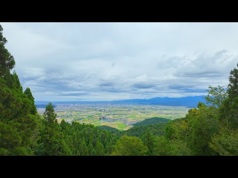 Walking tour Mt. Monju Hiking Japan[4KHDR] 文殊山ハイキング 福井県 -散策-