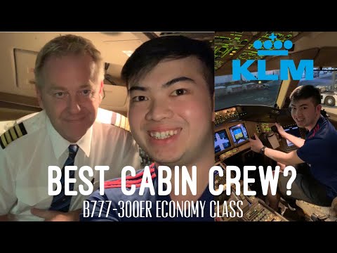 ECONOMY CLASS Experience on KLM B777-300ER - Best Cabin Crew?