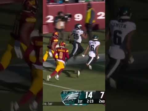 Saquon Barkley IS GONE for a 68-YARD TOUCHDOWN 🦅🔥 Eagles vs Commanders Highlights