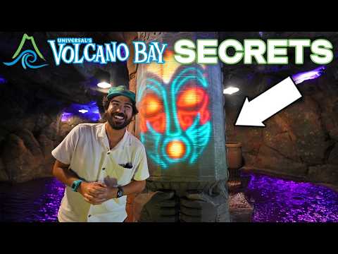 Universal's Volcano Bay SECRETS & Fun Facts!