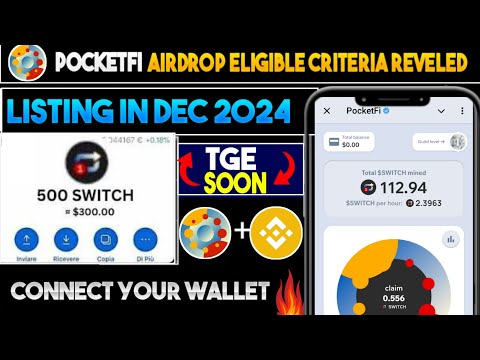 Pocket Fi EligibleTask | PocketFi TGE Update। PocketFi Airdrop Eligible | PocketFi Update