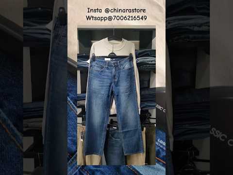 100% Original Straight fit Jeans Order Now @chinarastore