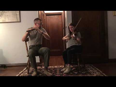 The Queen of May/Molloy's Favorite | Will Woodson & Caitlin Finley, Irish Flute and Fiddle