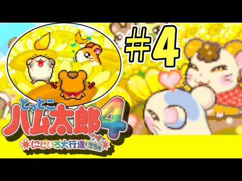 【とっとこハム太郎4】フラワー牧場で黄色の花びらゲットだぜ！！#4