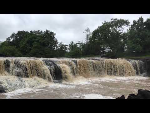 น้ำตกตาดโตน อุทยานแห่งชาติแก่งตะนะ อุบลราชธานี ฝนตกน้ำเริ่มมาแล้วจ้า