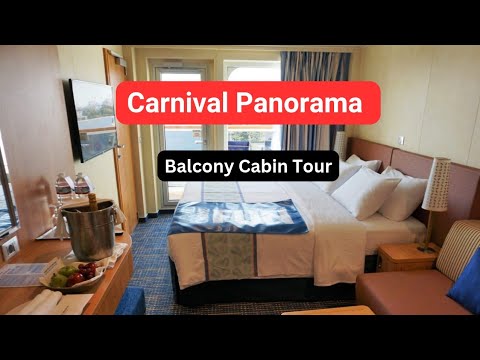 Carnival Panorama Balcony Cabin Tour | Carnival Cruise Cabin Tour | Carnival Cruise Stateroom Tour 🚢