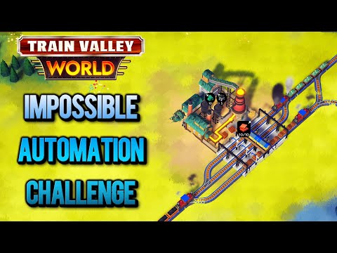 Attempting An Impossible Challenge In Train Valley World