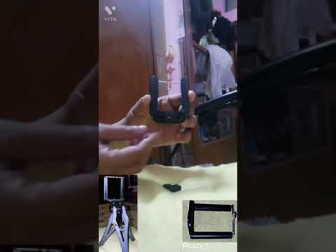 Mobile holder/Mobile bracket with tripod stand review  only 91rs ||under100rs