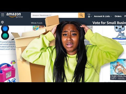 SHOPPING ON AMAZON FOR 24 HOURS CHALLENGE!