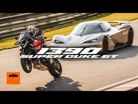 2025 KTM 1390 SUPER DUKE GT – Meet THE LONG DISTANCE BEAST | KTM