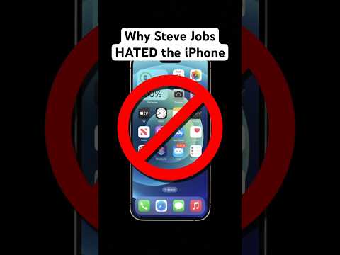 Why Steve Jobs HATED the iPhone!!!