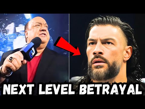 The HIDDEN TRUTH About Paul Heyman Betraying Roman Reigns after WWE SmackDown Went Off The Air