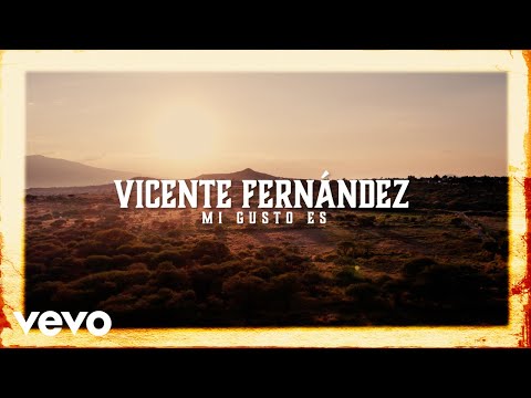 Vicente Fernández - Mi Gusto Es (Visualizer)