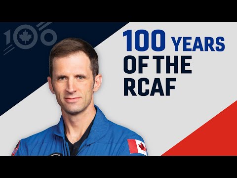 CSA astronaut Colonel Joshua Kutryk marks 100 years of the RCAF