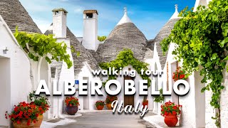 ALBEROBELLO [4K] 🇮🇹 BEAUTIFUL VILLAGE IN ITALY 🇮🇹 WALKING TOUR 4K