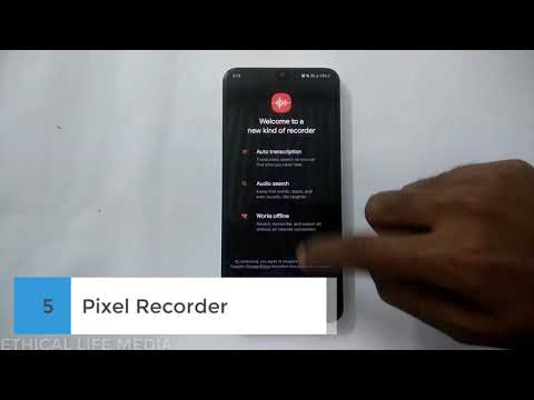 Google Pixel Recorder || App-5 for 📚📖📱 || ●voice recording