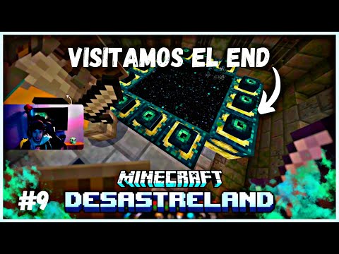 MINECRAFT DESASTRELAND BUSCANDO EL PORTAL DEL END