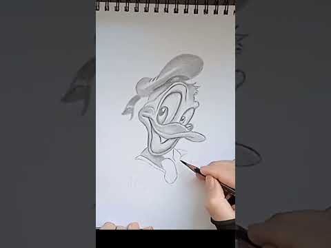 How to Draw Donald Duck #shorts