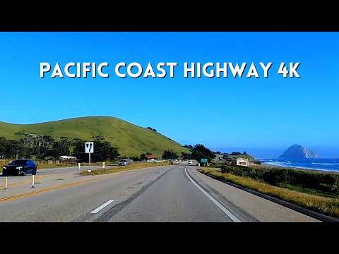 Pacific Coast Highway 4K Scenic Drive | California Coast Driving Tour