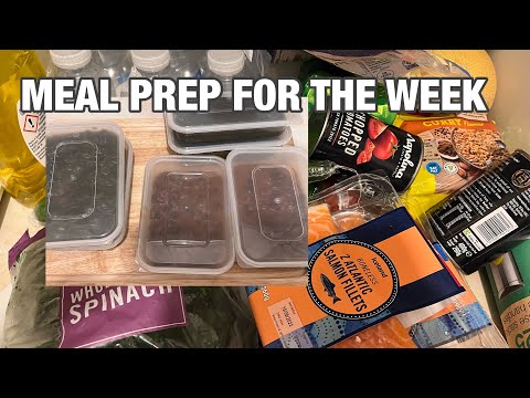 Meal prep for the week