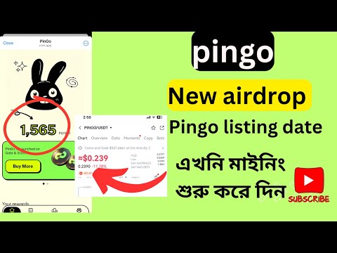 pingo new airdrop 😱 pingo wallet connect 😱 pingo listing gate io 😱 $ pingo 0.25