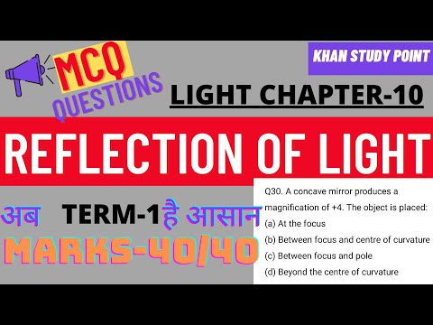 Reflection MCQ | Light Ch 10 Cbse Class 10 MCQ By Fraz Khan