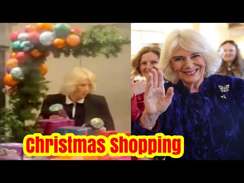 Royal fans OVERJOYED as Queen Camilla spotted doing her Christmas SHOPPING