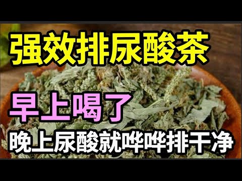 医生眼中的排尿酸高手，只喝一杯，就去厕所把尿酸哗哗排干净，关节不痛了，还能修复受损肾功能【问诊健康】