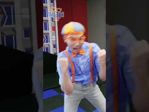 Shake those Wiggles out of town 〰️ ! #blippi #musicvideo #dance #shorts