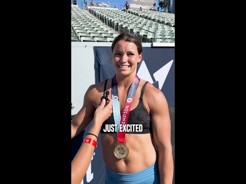 "The (CrossFit) Games is where it really matters."  — Abbie Domit