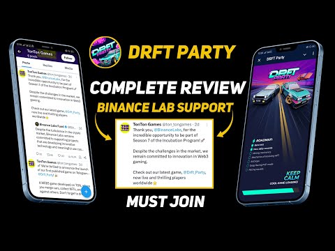 Drft party - Drft party airdrop - Drft party telegram bot - Hassan Crypto Official