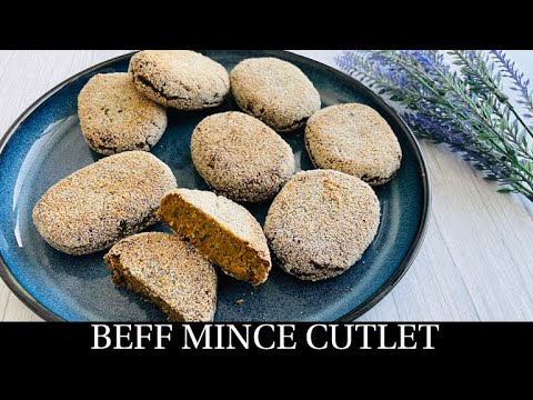 Beef Mince Cutlet Recipe | Goan Mutton Mince Cutlet | Goan Mince Cutlet | Goan Recipes- By Natasha