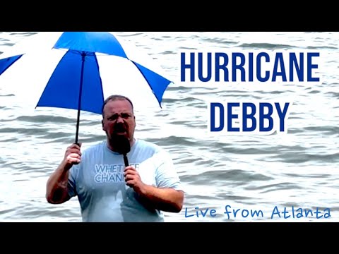 Hurricane Debby coverage LIVE from Atlanta, Georgia