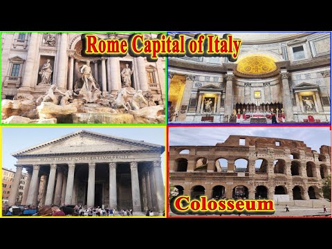 Ancient Rome Colosseum | Pantheon | Rome Attractions | tourist attractions in Italy Rome