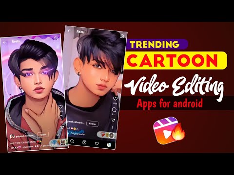 Instagram reels cartoon video editing apps | cartoon reels kaise banaye