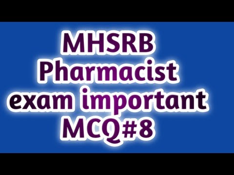 MHSRB pharmacist exam preparation#biologypharmamcqgovernmentpharmacistexampreparation