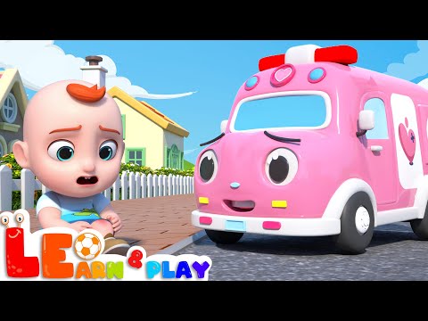 Wheels on the ambulance | Kids learning videos | Learn & Play with Leo