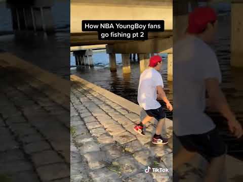 How NBA Youngboy fans go fishing part 2 🎣😳