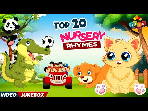 Top 20 Nursery Rhymes For Kids I Kids Videos For Kids I Baa Baa Black Sheep And Many More Rhymes