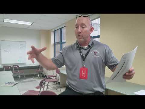 Fitchburg High School's Manufacturing Teacher John Caouette