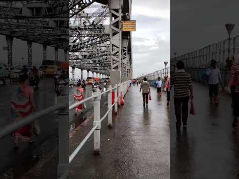 hawara briz in hawara bharat ka sabse adbhut bridge #india #bharat #kolkata #hawrahbridge #shorts