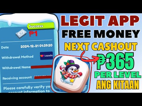 PER LEVEL ANG KITAAN=₱1 AGAD LEVEL+NO INVITE LEGIT EARNING|FROZEN TILE MATCH#makemoneyonline