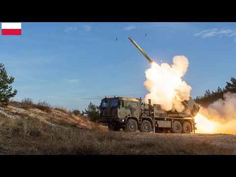 Poland conducts first test firing with Homar-K rocket artillery system