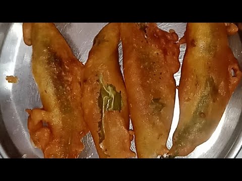 || Aloo stuffed mirchi bajji recipe in telugu || mirchi bajji|| @SnigdaVantalu