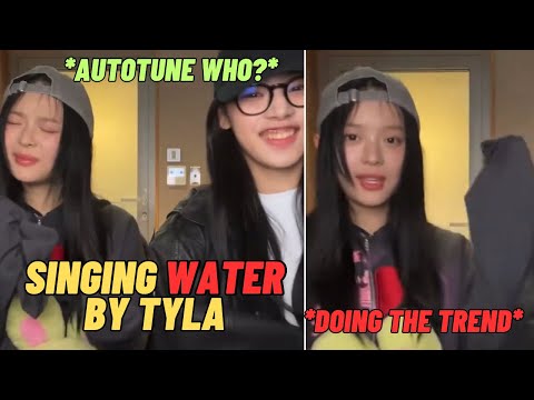 Hanni & Minji VIRAL video of them singing WATER