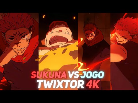 sukuna vs jogo twixtor clips for edit 4k no cc