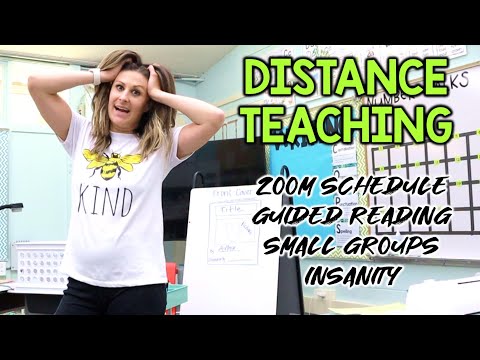 *Distance* TEACH WITH ME - A Day in the Life of a Teacher