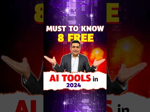 8 Super Useful Free AI Tools in 2024 | AI Tool You Need to Know | Free Tools of AI