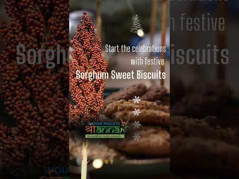 Festive Sorghum Sweet Biscuits | Indian Millets