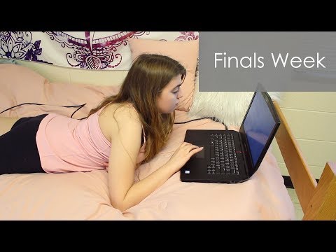 College Week in My Life: Finals Week